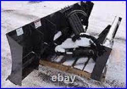 NEW 84 7' SNOW PLOWithBULL DOZER SKID STEER LOADER, Quick Attach- bobcat Tractors