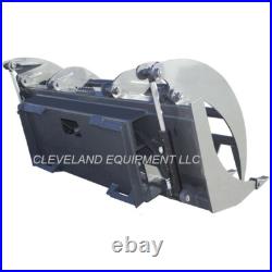 NEW 84 CID EXTREME-DUTY GRAPPLE RAKE ATTACHMENT with TEETH Skid Steer Loader 7