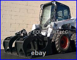 NEW 84 GRAPPLE BUCKET SKID STEER LOADER TRACTOR ATTACHMENT Kubota Bobcat Case