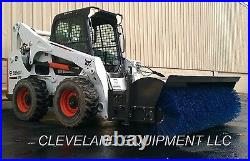 NEW 84 HYDRAULIC ANGLE BROOM ATTACHMENT Skid Steer Loader Power Sweeper Bobcat