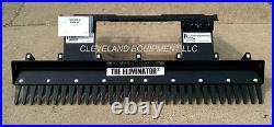 NEW 84 LOEGERING ELIMINATOR LANDSCAPE RAKE ATTACHMENT Skid-Steer Grading Rake