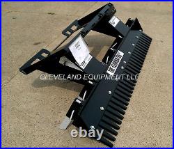 NEW 84 LOEGERING ELIMINATOR LANDSCAPE RAKE ATTACHMENT Skid-Steer Grading Rake