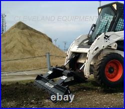 NEW 84 LOEGERING ELIMINATOR LANDSCAPE RAKE ATTACHMENT Skid-Steer Grading Rake