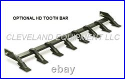 NEW 84 LOW PROFILE BUCKET Skid Steer Loader Attachment Caterpillar Cat Takeuchi