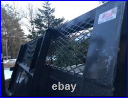 NEW 96 HIGH CAPACITY SNOW WINDOW BUCKET SKID STEER LOADER 8 cat bobcat tractor