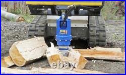 NEW AUGER DRIVE LOG SPLITTER CONE / BIT Skid Steer Loader Wood Screw 2 HEX