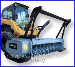 NEW BAUMALIGHT MS560 FORESTRY DRUM MULCHER SKID STEER ATTACHMENT Cat Caterpillar