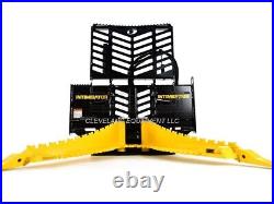 NEW DANUSER INTIMIDATOR TREE & POST PULLER with SAW TEETH Skid Steer Attachment