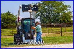 NEW DANUSER T3 FENCE POST DRIVER ATTACHMENT for Skid Steer Loader Tractor t-post