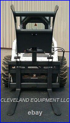 NEW FORK GRAPPLE Skid Steer Loader Tractor Attachment Hay Bale Squeeze Handler