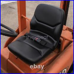 NEW For 580C 580D 580E 580L 580M Case Backhoe Skid Steer Loader Black Seat US