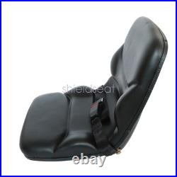 NEW For 580C 580D 580E 580L 580M Case Backhoe Skid Steer Loader Black Seat US