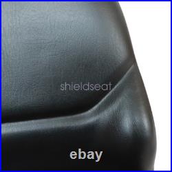 NEW For 580C 580D 580E 580L 580M Case Backhoe Skid Steer Loader Black Seat US