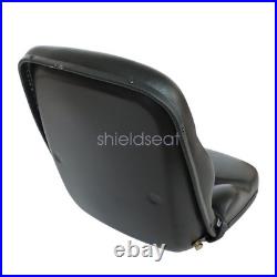 NEW For 580C 580D 580E 580L 580M Case Backhoe Skid Steer Loader Black Seat US