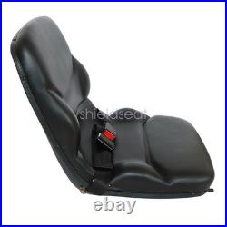 NEW For 580C 580D 580E 580L 580M Case Backhoe Skid Steer Loader Black Seat US