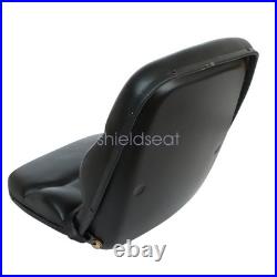 NEW For 580C 580D 580E 580L 580M Case Backhoe Skid Steer Loader Black Seat US