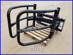 NEW HD BALE GRABBER GRAPPLE / HAY SQUEEZE ATTACHMENT Skid Steer Loader Tractor