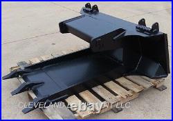 NEW HD CONCRETE SLAB REMOVAL BUCKET Pavement Claw Crab Skid-Steer Attachment