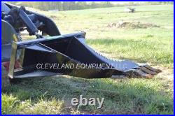 NEW MINI XL STUMP BUCKET ATTACHMENT Ditch Witch Boxer Skid Steer Track Loader