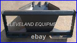 NEW STUMP BUCKET ATTACHMENT Skid-Steer Track Loader Tree Spade Bobcat Takeuchi