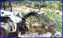 NEW STUMP GRAPPLE BUCKET ATTACHMENT Skid Steer Loader Mustang Thomas Terex Volvo