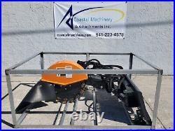 NEW STUMP GRINDER ATTACHMENT 15-30 GPM Bobcat Kubota Skid Steer Loader with Remote