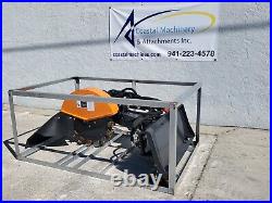 NEW STUMP GRINDER ATTACHMENT 15-30 GPM Bobcat Kubota Skid Steer Loader with Remote