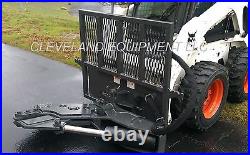 NEW TREE SHEAR ATTACHMENT Skid Steer Loader Tractor Wood Log Axe Rotating Bobcat