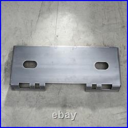 NEW Universal Quick Tach Mount Plate Attachment 1/2 Thick Skid Steer Loader