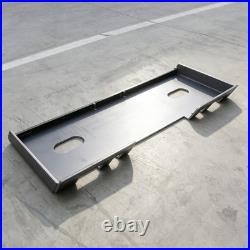 NEW Universal Quick Tach Mount Plate Attachment 1/2 Thick Skid Steer Loader