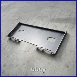 NEW Universal Quick Tach Mount Plate Attachment 1/2 Thick Skid Steer Loader