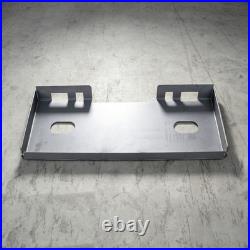 NEW Universal Quick Tach Mount Plate Attachment 1/2 Thick Skid Steer Loader