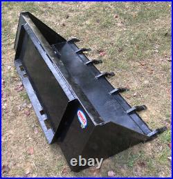 New 66 Skid Steer/Tractor Tooth Bucket -5.5' Skid Steer Dirt Bucket with Teeth