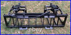 New 72 Root Grapple Skid Steer/Tractor Brush Bucket -Bobcat, Case, Cat, etc