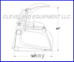 New 84/86 Industrial Scrap Grapple Bucket Skid Steer Loader Attachment Bobcat
