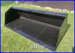 New 96 Skid Steer/Tractor SnowithMulch 8' Bucket for Bobcat, Case, Cat & more