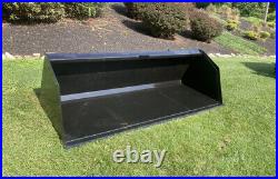 New 96 Skid Steer/Tractor SnowithMulch 8' Bucket for Bobcat, Case, Cat & more