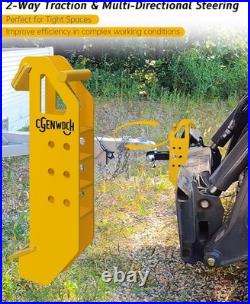 New Adjustable Skid Hitch Attachment for Skid Steer Fit for Skid Steer Loader