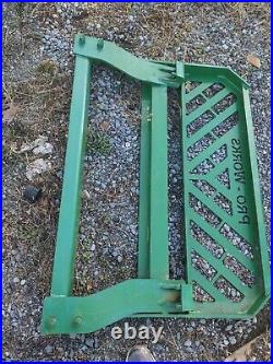 New John Deere Tractor Loader 300,400,500 series 4200lb Pallet fork FRAME ONLY