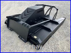 PROWORKS 72 High Flow Brush Cutter Mulching Teeth 10 Capacity Skid Steer USA