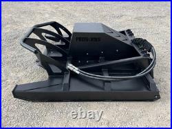PROWORKS 72 High Flow Brush Cutter Mulching Teeth 10 Capacity Skid Steer USA