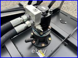 PROWORKS 72 High Flow Brush Cutter Mulching Teeth 10 Capacity Skid Steer USA