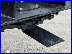 PROWORKS 72 High Flow Brush Cutter Mulching Teeth 10 Capacity Skid Steer USA