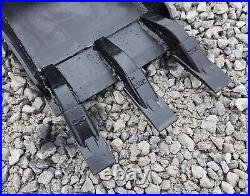 PROWorks Heavy Stump Bucket with Teeth Fits Mini Skid Steer Free Shipping