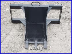 PROWorks Heavy Stump Bucket with Teeth Fits Skid Steer Quick Attach