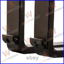 Pair 48 Pallet Fork Blades fits Kubota Bobcat Skid Tractors Loaders 4000lbs
