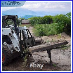 Pallet Fork Attachment for Kubota Bobcat Skid Steer 45 Frame 2500LBS Heavy
