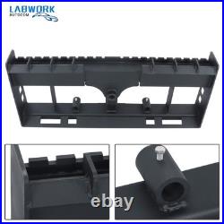 Pallet Fork Frame With Receiver Hitch For Skid Steer Loader Bobcat Kubota 4000LBS