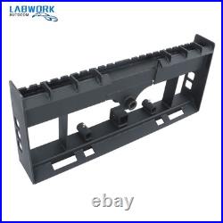 Pallet Fork Frame With Receiver Hitch For Skid Steer Loader Bobcat Kubota 4000LBS