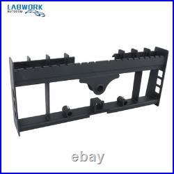 Pallet Fork Frame With Receiver Hitch For Skid Steer Loader Bobcat Kubota 4000LBS
